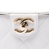 Chanel CC Quilted Lambskin Elegant Chain Vanity Case Secondhand