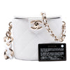 Chanel CC Quilted Lambskin Elegant Chain Vanity Case Secondhand