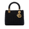 Dior Medium Nylon Microcannage Lady Dior Secondhand