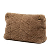 Saint Laurent Small Shearling Loulou Puffer Shoulder Bag Secondhand