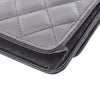 Chanel CC Quilted Caviar Clutch With Chain Secondhand