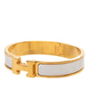 Hermès Narrow Enamel Clic H Bracelet PM Secondhand