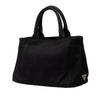 Prada Small Canvas Canapa Logo Tote Secondhand