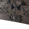 Chanel Old Medium Metallic Goatskin Crystal Boy Flap Secondhand