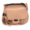Gucci Medium Leather Bamboo Nouveau Fringe Crossbody Secondhand