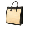 Saint Laurent Raffia Rive Gauche North South Tote Secondhand