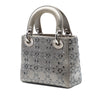 Dior Mini Satin Cannage Crystal Embellished Lady Dior Secondhand