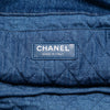 Chanel Printed Denim Shopping Tote Secondhand
