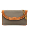 Dior Canvas Chain Shoulder Bag Secondhand