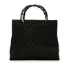 Gucci GG Nylon Bamboo Handbag Secondhand