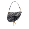 Dior Oblique Canvas Saddle Bag Secondhand