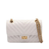 Chanel Reissue 2.55 Chevron Calfskin Single Flap 224 Secondhand