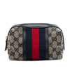 Secondhand Gucci GG Canvas Web Pouch