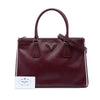 Prada Small Saffiano Lux Galleria Double Zip Satchel Secondhand