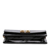 Secondhand Balenciaga Embossed Patent Losange BB Wallet on Chain