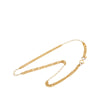 Secondhand Chanel CC Gold Plated Faux Pearl Double Strand Necklace