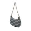 Secondhand Balenciaga Mini BB Monogram Denim Le Cagole