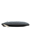 Chanel CC Quilted Lambskin Multi Zip Clutch Secondhand
