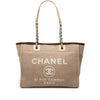 Chanel Small Canvas Deauville Tote Secondhand