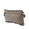 Secondhand Gucci GG Canvas Web Double Pocket Belt Bag