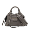 Balenciaga Mini Grained Calfskin Motocross Neo Classic City Satchel Secondhand