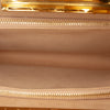 Alexander McQueen Croc Embossed Calfskin Skull Knuckle Clasp Clutch Secondhand