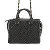 Chanel Small Quilted Calfskin Studded Square Vanity Case Secondhand