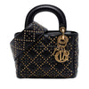 Dior Mini Lambskin Cannage Studded Supple Lady Dior Secondhand
