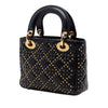 Dior Mini Lambskin Cannage Studded Supple Lady Dior Secondhand