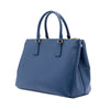 Prada Saffiano Lux Galleria Double Zip Front Pocket Satchel Secondhand