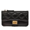 Secondhand Chanel Quilted Aged Calfskin Reissue 2.55 Flap Card Holder