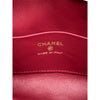 Chanel CC Quilted Lambskin Drawstring Clutch with Strap Secondhand