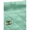 Chanel CC Quilted Lambskin Drawstring Clutch with Strap Secondhand