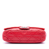 Chanel Medium Bicolor Lambskin and Calfskin CC Chain Flap Secondhand