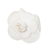 Chanel Canvas Camellia Pin Brooch Secondhand