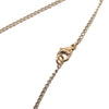Chanel CC Gold Plated Resin Heart Pendant Necklace Secondhand
