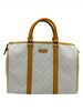 Secondhand Gucci Ivory Monogram GG Joy Boston Bag Supreme 