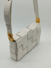 Secondhand Bottega Veneta Cassette White Shoulder Bag 