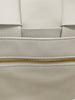 Secondhand Bottega Veneta Cassette White Shoulder Bag 