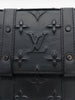 Secondhand Louis Vuitton Trunk Monogram Seal Black Slingbag