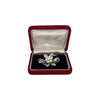 Silver Sterling Floral Brooch Brooch Second-hand
