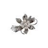 Silver Sterling Floral Brooch Brooch Second-hand