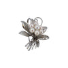 Silver Sterling Floral Brooch Brooch Second-hand
