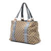 Gucci Medium GG Canvas Bamboo Libeccio Tote Secondhand