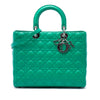 Secondhand Dior Large Lambskin Cannage Lady Dior