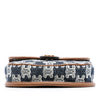 Celine Mini Triomphe Canvas and Calfskin Besace Crossbody Secondhand