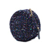 Chanel CC Quilted Tweed Round Crossbody Secondhand