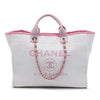 Chanel Medium Raffia Deauville Tote Secondhand