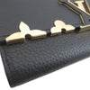 Louis Vuitton Taurillon Capucines Flower Long Wallet Secondhand
