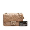 Chanel Small Quilted Iridescent Lambskin Pearl CC Crystal Flap Secondhand